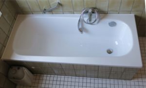 Ansicht Badewanne nachher